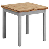 ESSTISCH in Holz 77-127/77/74 cm  - Laugenfarbig/Grau, ROMANTIK / LANDHAUS, Holz (77-127/77/74cm) - Boxxx