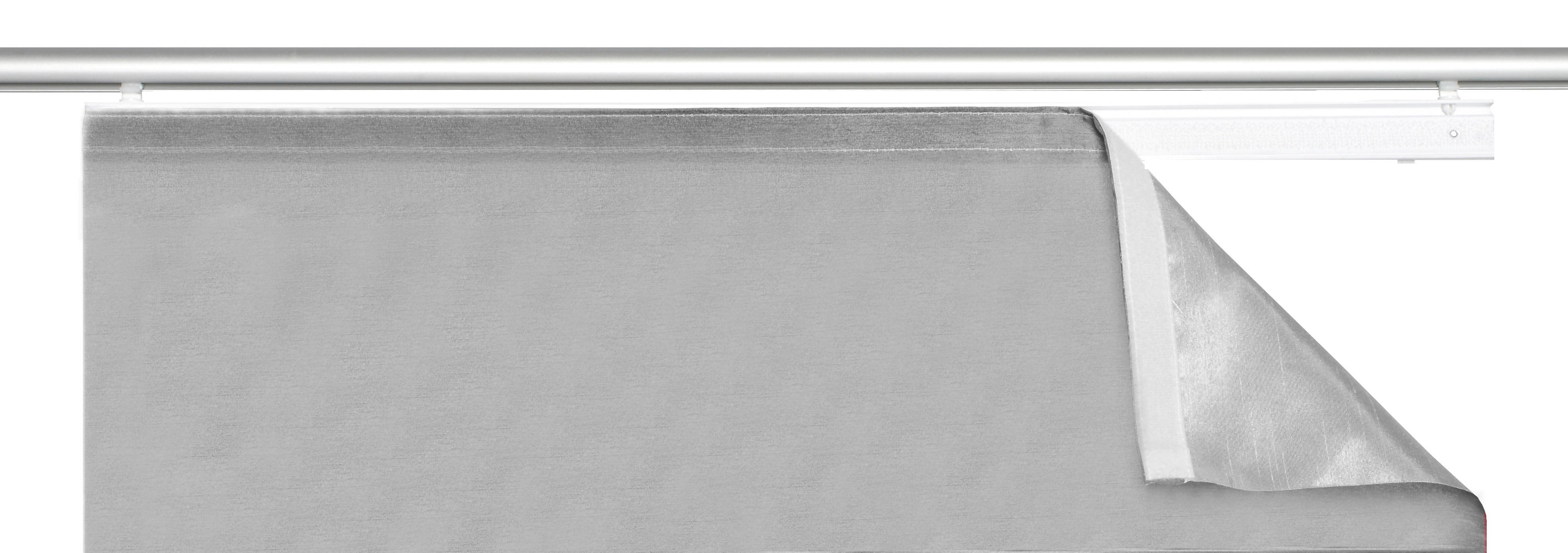 FLÄCHENVORHANG MAGNENE, 3-TLG.  3 Stück  blickdicht   3x60/245 cm  - Rosa, Basics, Textil (3x60/245cm)