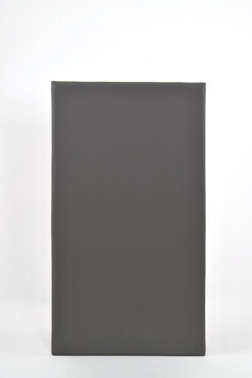 Wandschoner /-kissen - Grau, KONVENTIONELL, Holz/Textil (100/50/3cm)