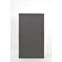 Wandschoner /-kissen - Grau, KONVENTIONELL, Holz/Textil (100/50/3cm)