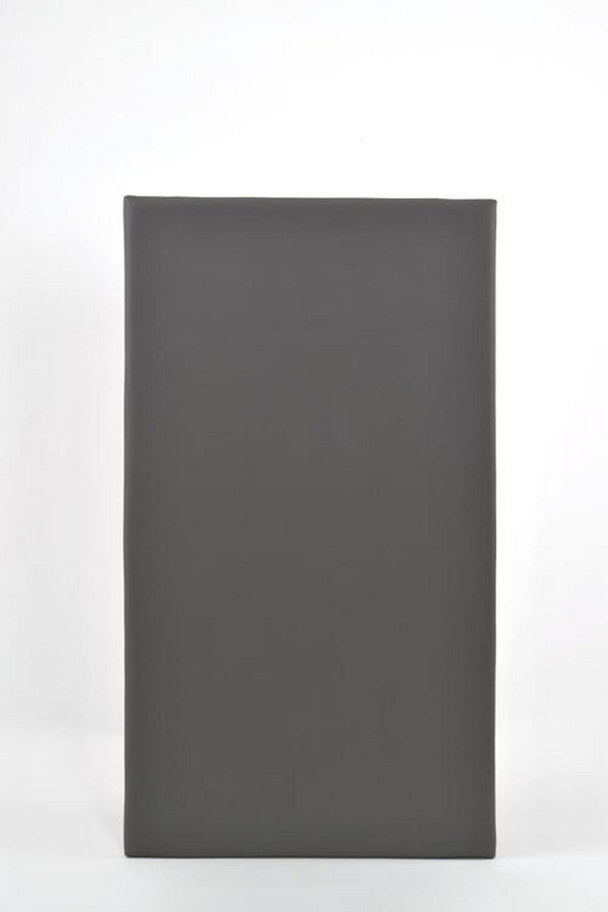 Wandschoner /-kissen - Grau, KONVENTIONELL, Holz/Textil (100/50/3cm)