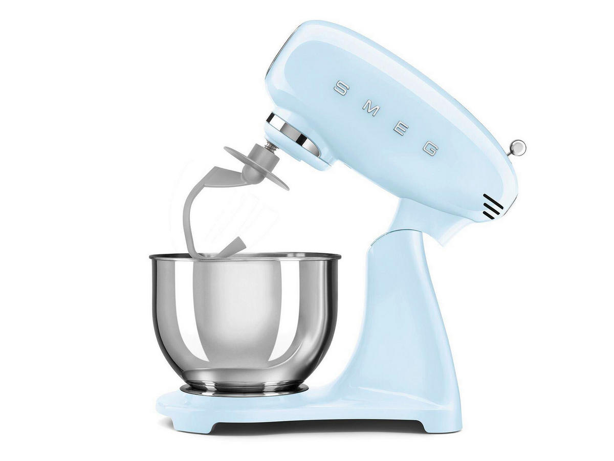 KÜCHENMASCHINE - Pastellblau, Trend, Metall (40.5/37.8/22.1cm) - SMEG
