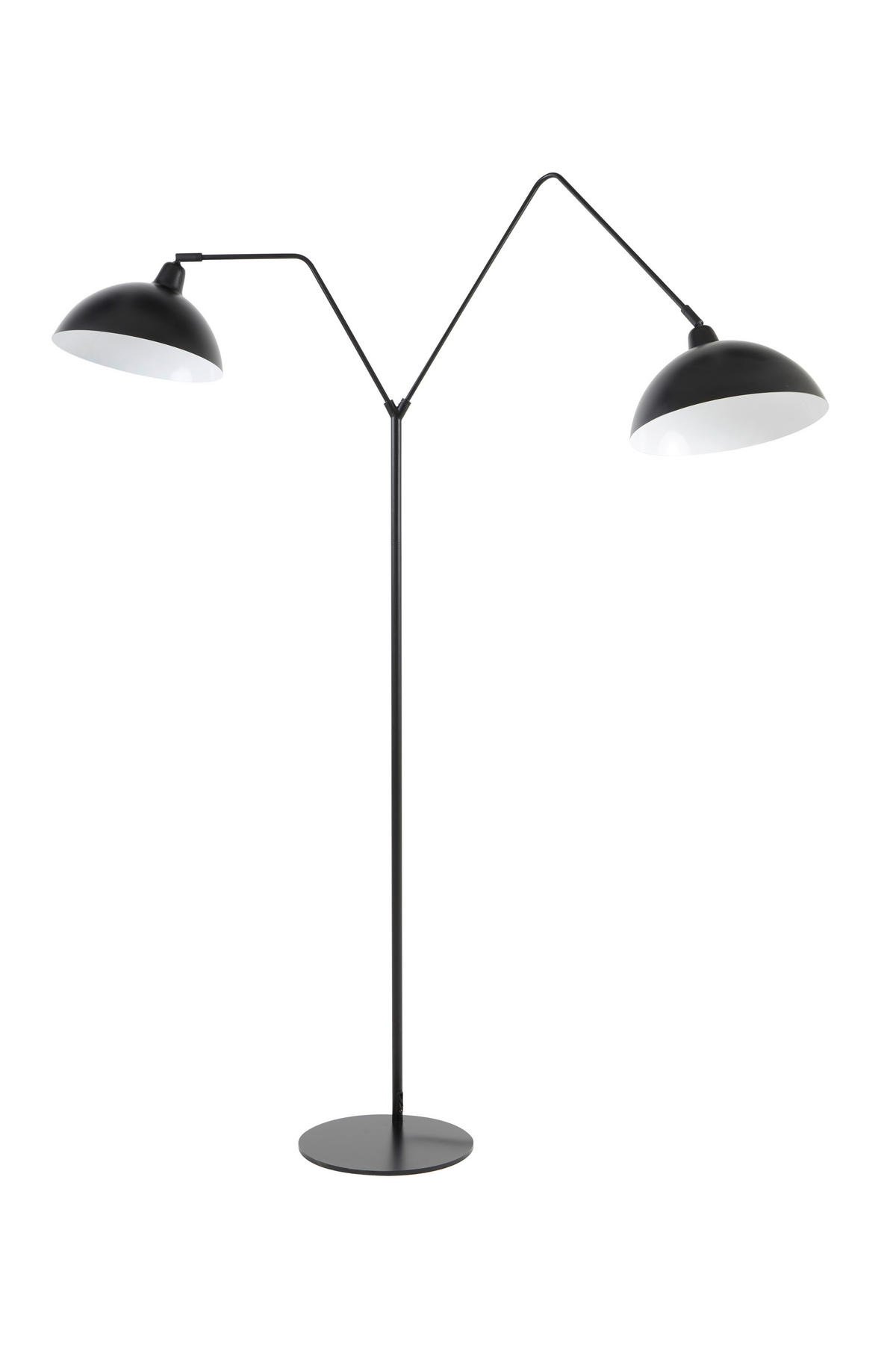 STEHLEUCHTE  31/180/140 cm   - Schwarz, Basics, Metall (31/180/140cm) - Light & Living
