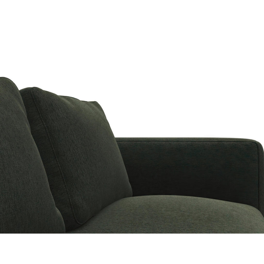 Thumbnail - Livetastic Ecksofa, Waldgrün, Textil, 5,5-Sitzer, Füllung: Schaumstoff, L-Form, Ottomane links, 252x219 cm, Oeko-Tex® St...