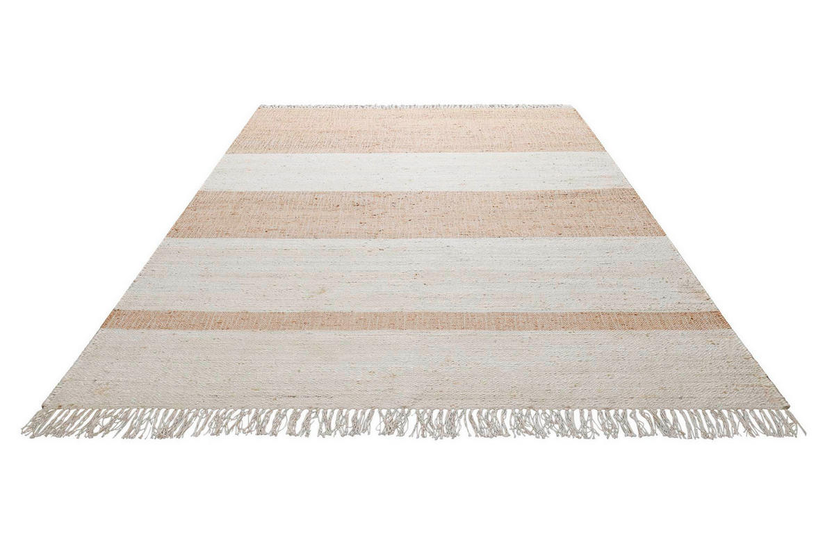 HANDWEBTEPPICH 200/290 cm Vante Creme, Honig rechteckig  - Creme/Honig, Basics, Textil (200/290cm)