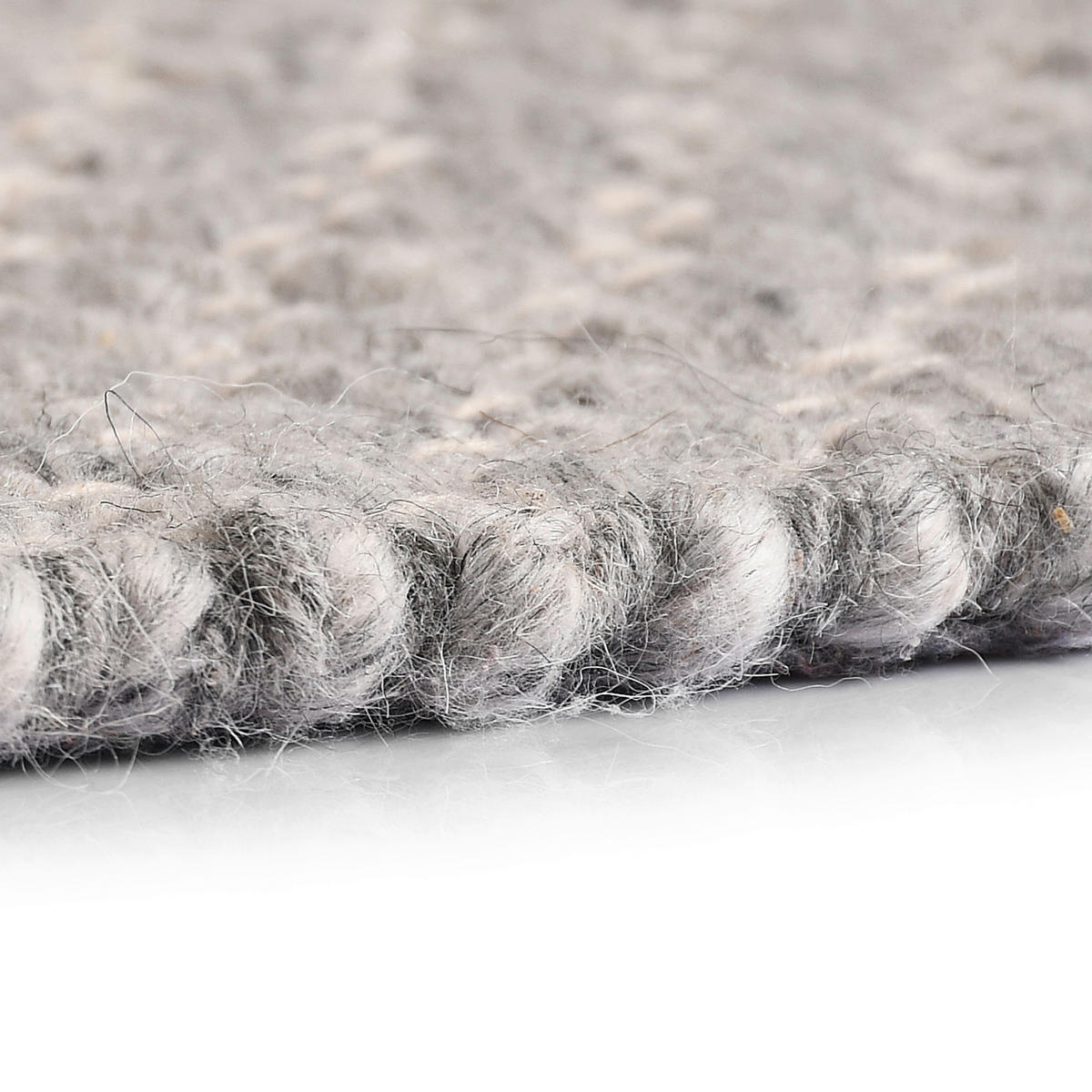 WOLLTEPPICH 160/230 cm Grau  - Grau, Basics, Textil (160/230cm)
