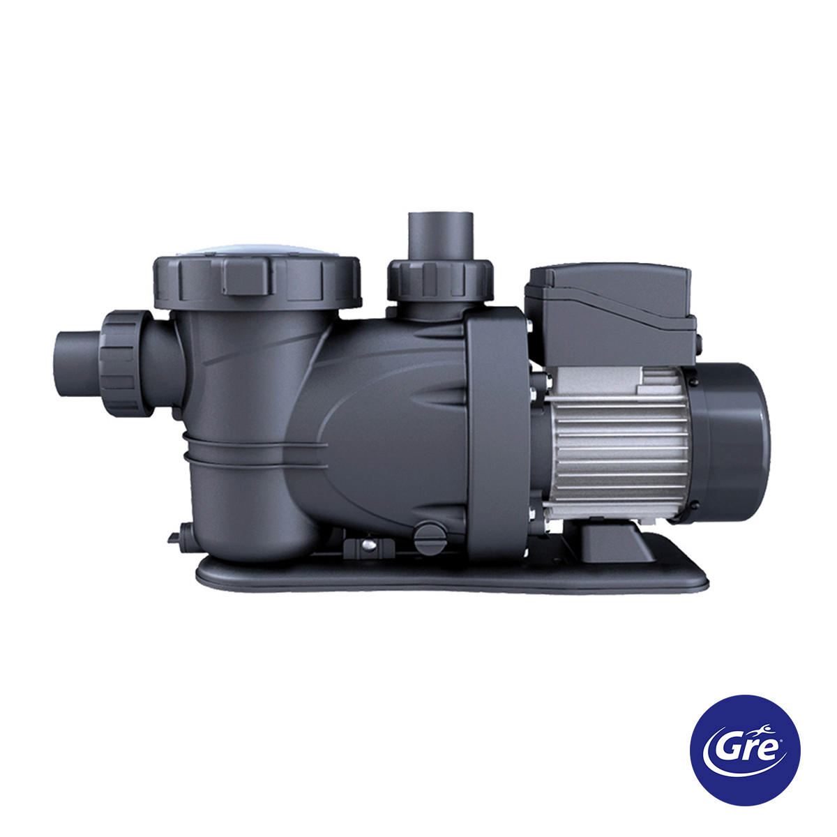 Gre Filterpumpe 2024 Grau 22x27.8x55.3 cm