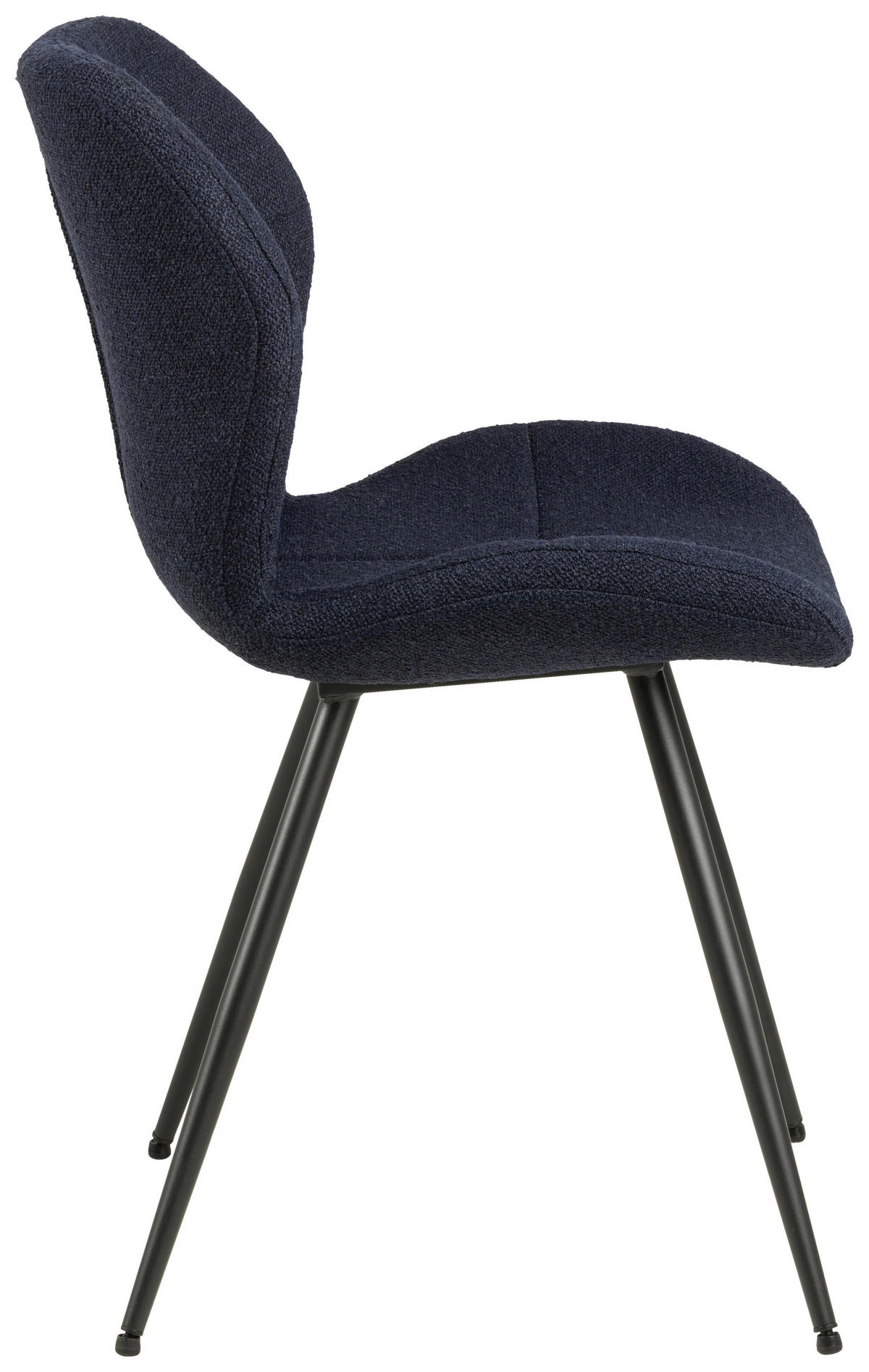 STOLICA  tamno plava  tekstil      - tamno plava/crna, Design, tekstil/metal (48/82,5/55cm) - MID.YOU