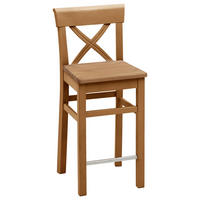 BARHOCKER Laugenfarbig Kiefer massiv  - Laugenfarbig, ROMANTIK / LANDHAUS, Holz (43,5/96/44cm) - Boxxx