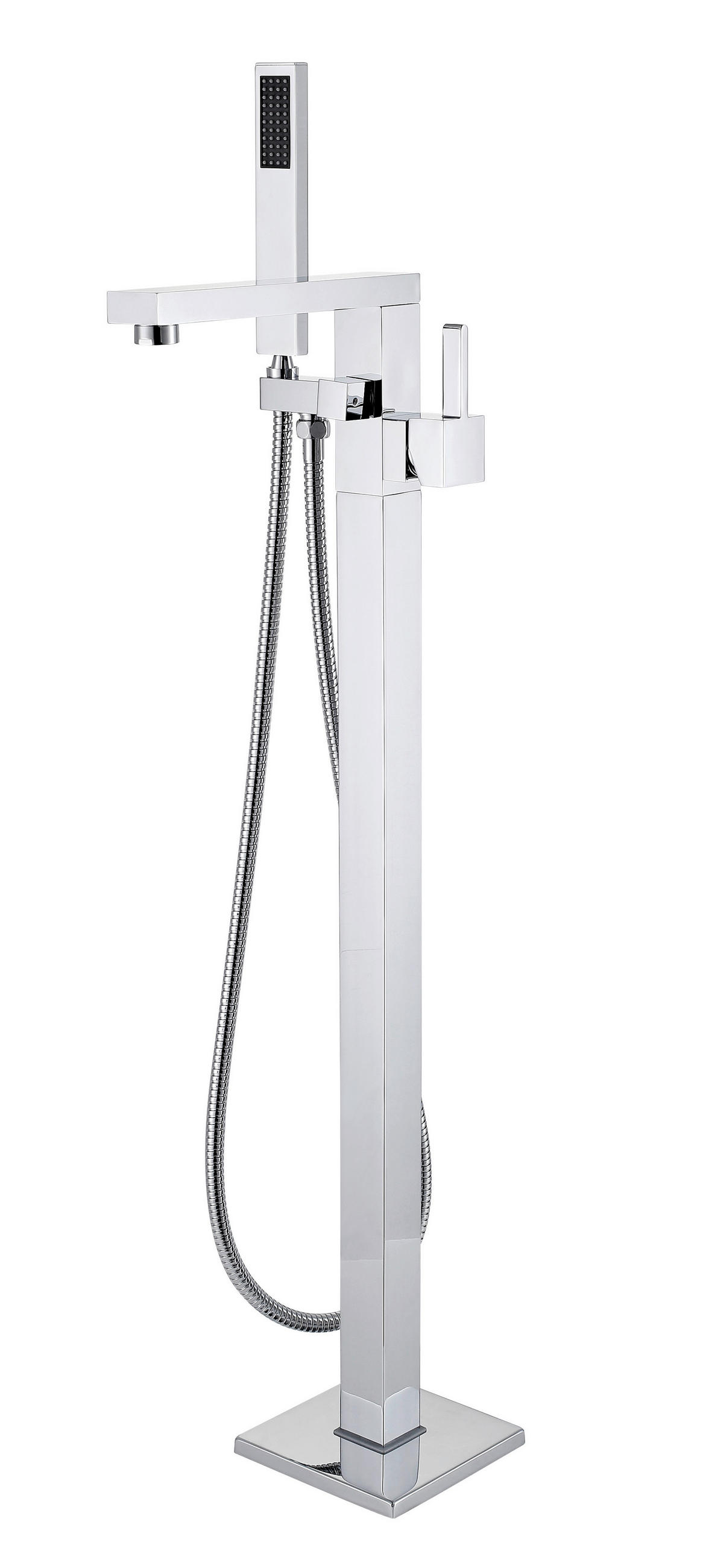 BADEWANNENARMATUR 29,5/104/15 cm  - Chromfarben, KONVENTIONELL, Metall (29,5/104/15cm) - Sanotechnik