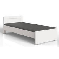BETT 90/200 cm  in Weiss   - Weiss, Lifestyle, Holzwerkstoff (90/200cm) - Livetastic