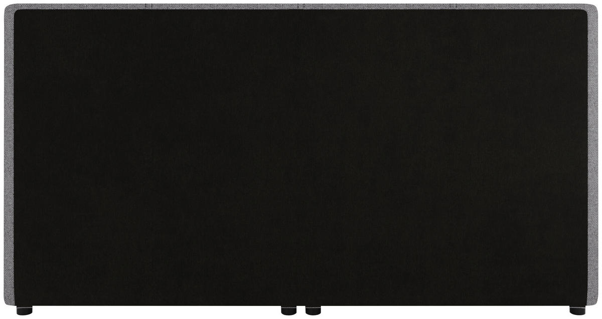 BOXSPRINGBETT 200/200 cm  in Hellgrau  - Hellgrau/Schwarz, MODERN, Karton/Holz (200/200cm) - MID.YOU