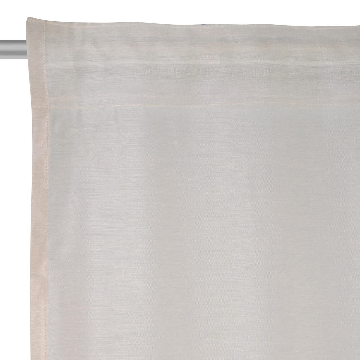 FERTIGVORHANG  transparent  135/245 cm   - Sandfarben, Basics, Textil (135/245cm) - Esposa
