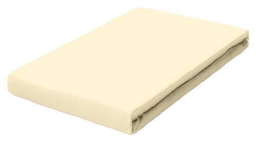 BOXSPRING-FIXLEINTUCH - Gelb, Basics, Textil (100/220cm) - Schlafgut