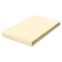 BOXSPRING-FIXLEINTUCH - Gelb, Basics, Textil (100/220cm) - Schlafgut