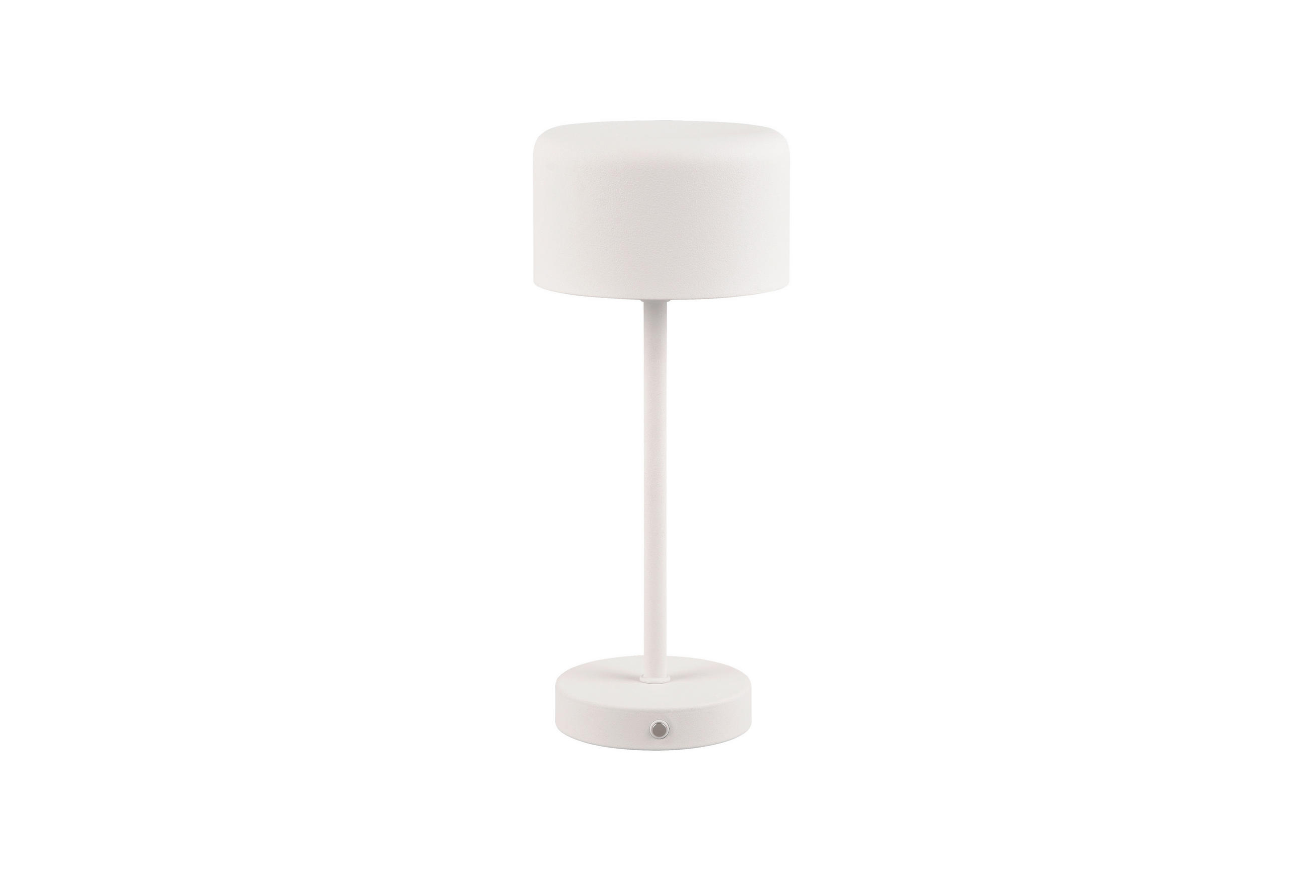 LED-TISCHLEUCHTE Jeff 12,6/30 cm   - Weiß, Basics, Metall (12,6/30cm)