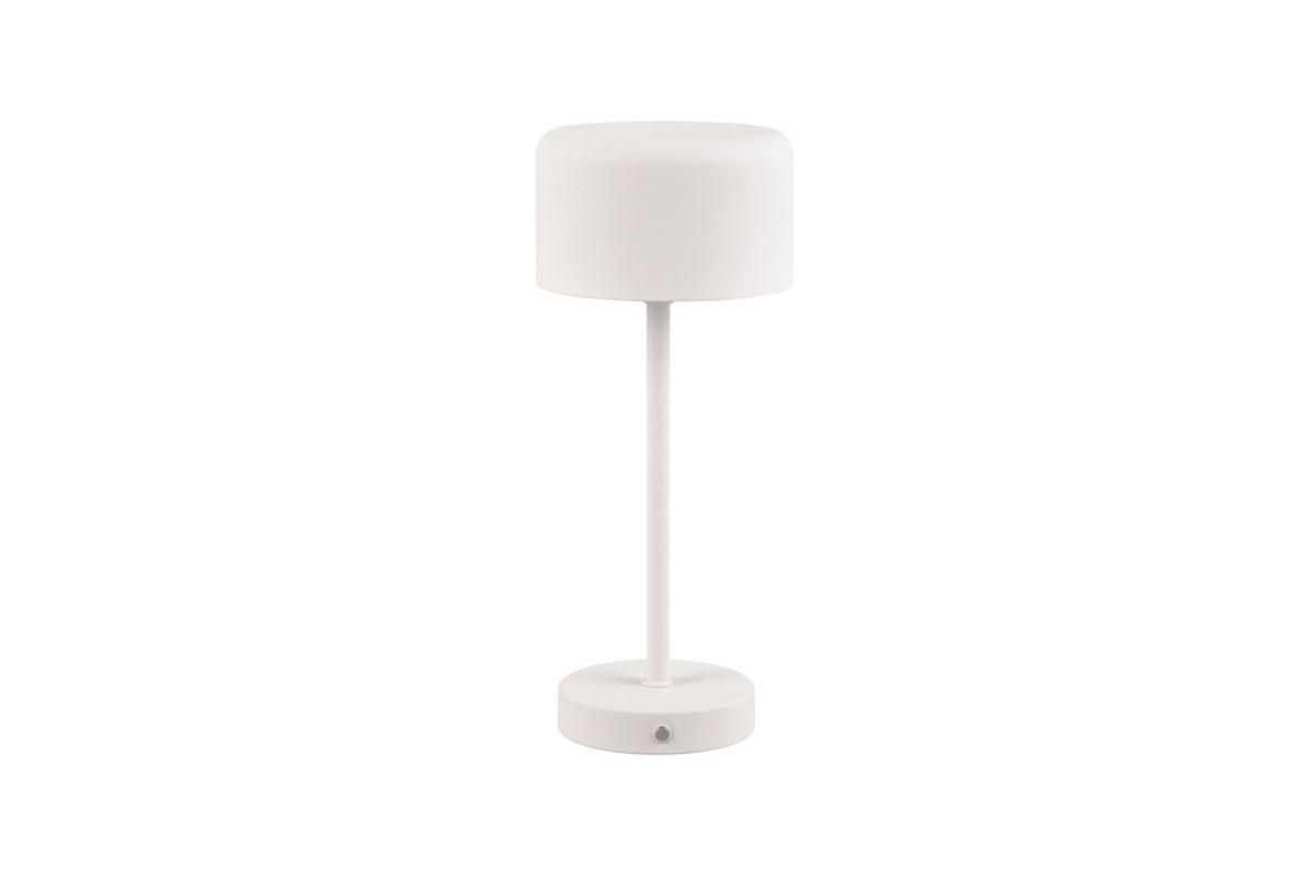 LED-TISCHLEUCHTE Jeff 12,6/30 cm   - Weiß, Basics, Metall (12,6/30cm)