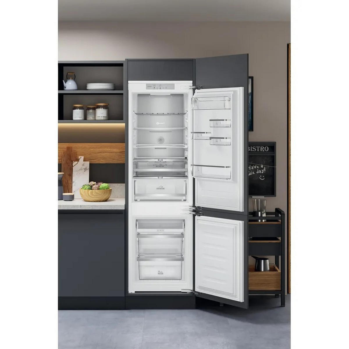 KÜHL-GEFRIER-KOMBINATION KGITN 18MMF4  - Weiß, Basics, Metall (55,7/177/54,5cm) - Bauknecht