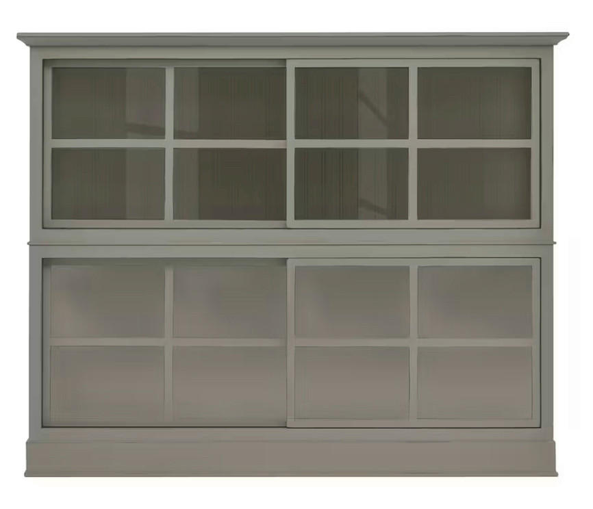 SIDEBOARD UrbanClass  in 190,5/149/49 cm  - Grau, LIFESTYLE, Glas/Holz (190,5/149/49cm) - Livetastic