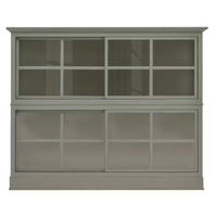 SIDEBOARD UrbanClass  in 190,5/149/49 cm  - Grau, LIFESTYLE, Glas/Holz (190,5/149/49cm) - Livetastic