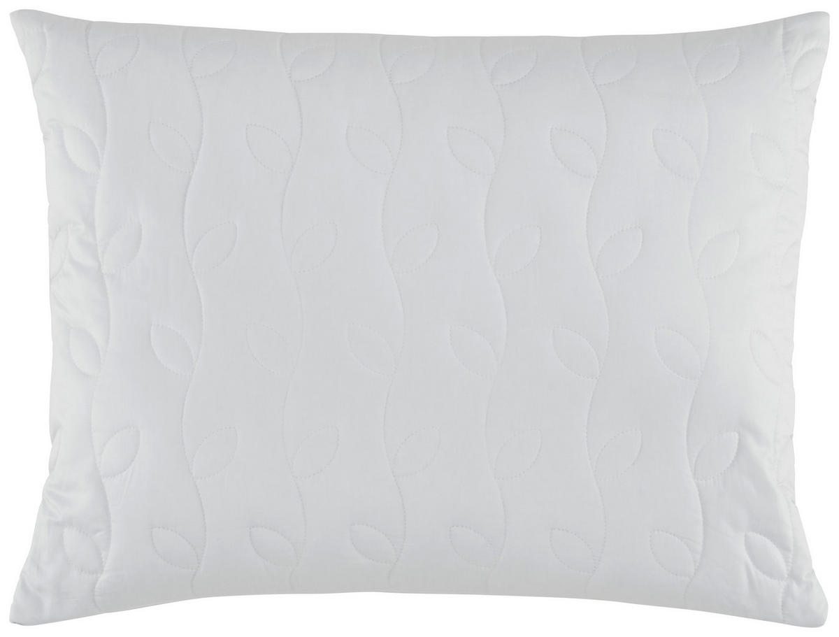 POLSTER 70/90 cm  MADHURI  - Weiß, KONVENTIONELL, Textil (70/90cm) - Billerbeck