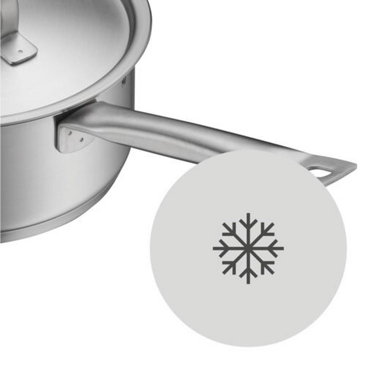 STIELKASSEROLLE 2.5 l  - Silberfarben, Basics, Metall (40,5/23,5/12,9cm) - WMF