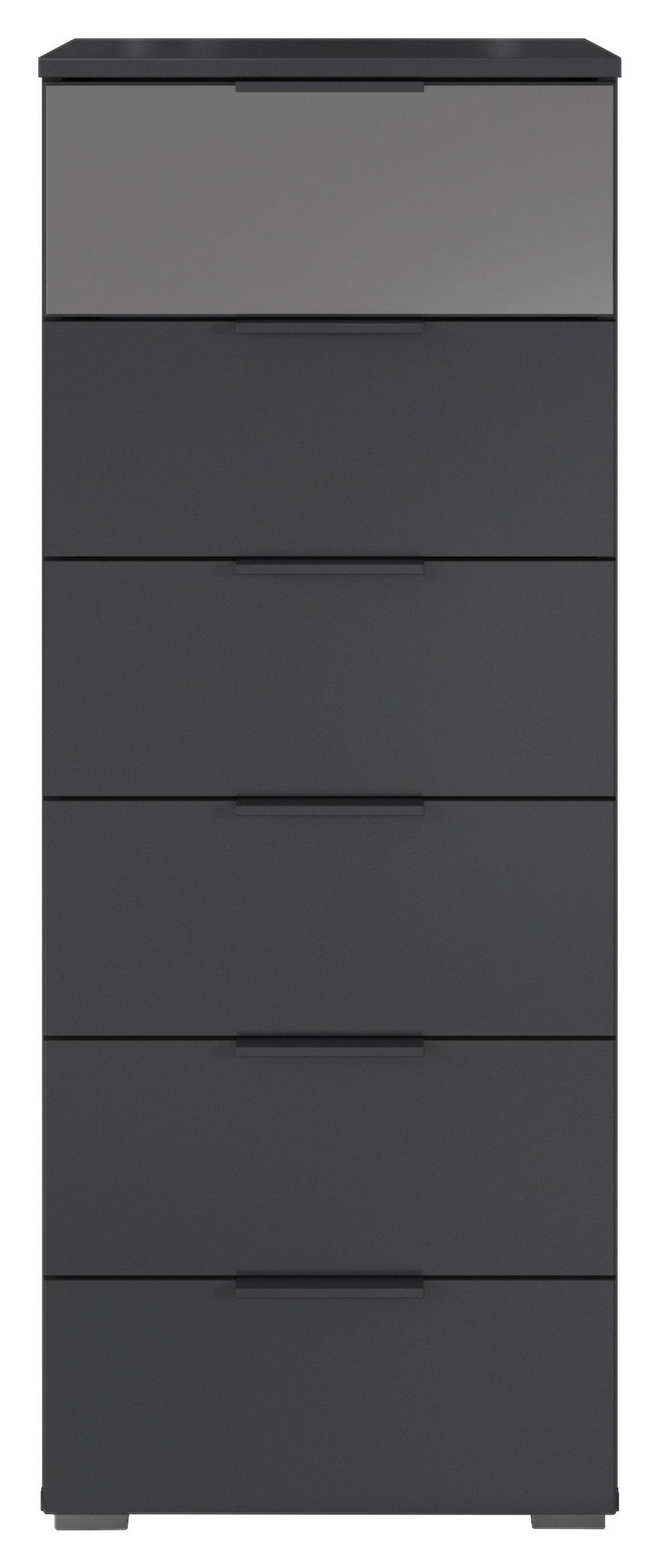 KOMMODE 47/119/42 cm  in  - Alufarben, Modern, Glas/Holzwerkstoff (47/119/42cm) - Rauch Möbel