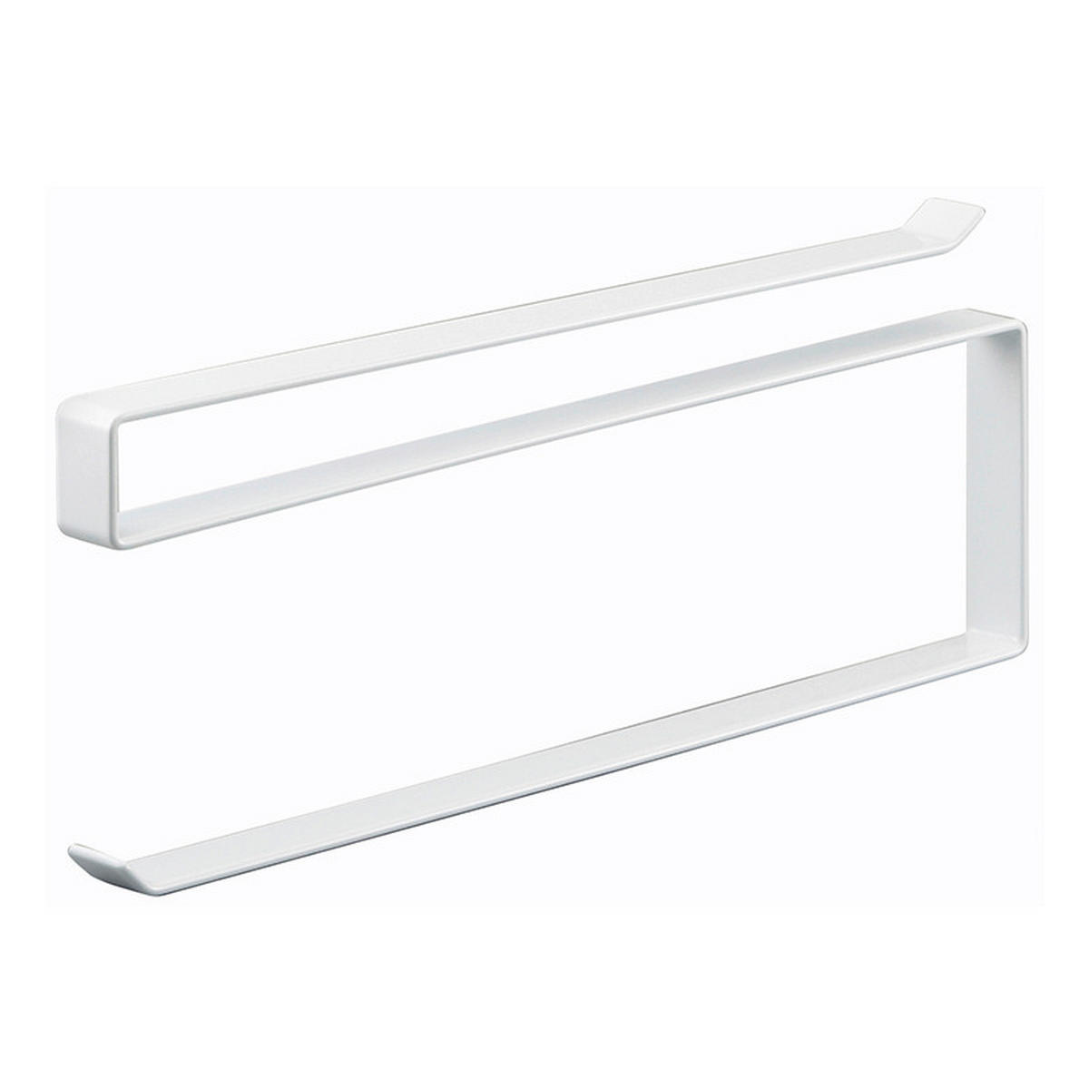 KÜCHENROLLENHALTER - Weiss, Basics, Metall (9.5/12/26.5cm)