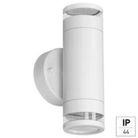 AUßENWANDLEUCHTE 9.2/8.5/18.5 cm   - Anthrazit/Weiß, Design, Metall (9.2/8.5/18.5cm)