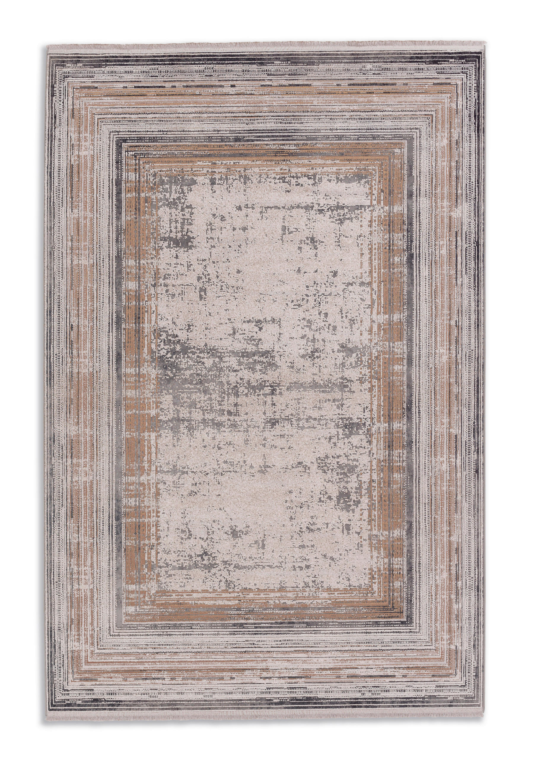 WEBTEPPICH 200/290 cm Mirano Creme, Goldfarben  - Goldfarben/Creme, Design, Textil (200/290cm) - Novel