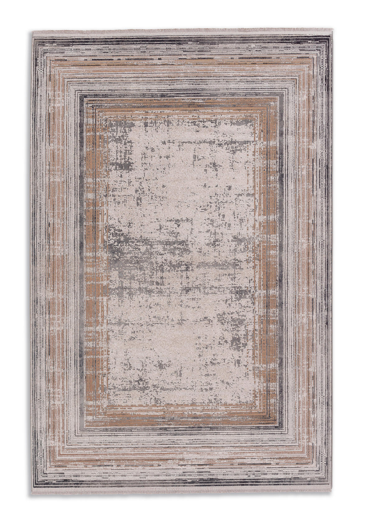 WEBTEPPICH 160/230 cm Mirano Creme, Goldfarben  - Goldfarben/Creme, Design, Textil (160/230cm) - Novel