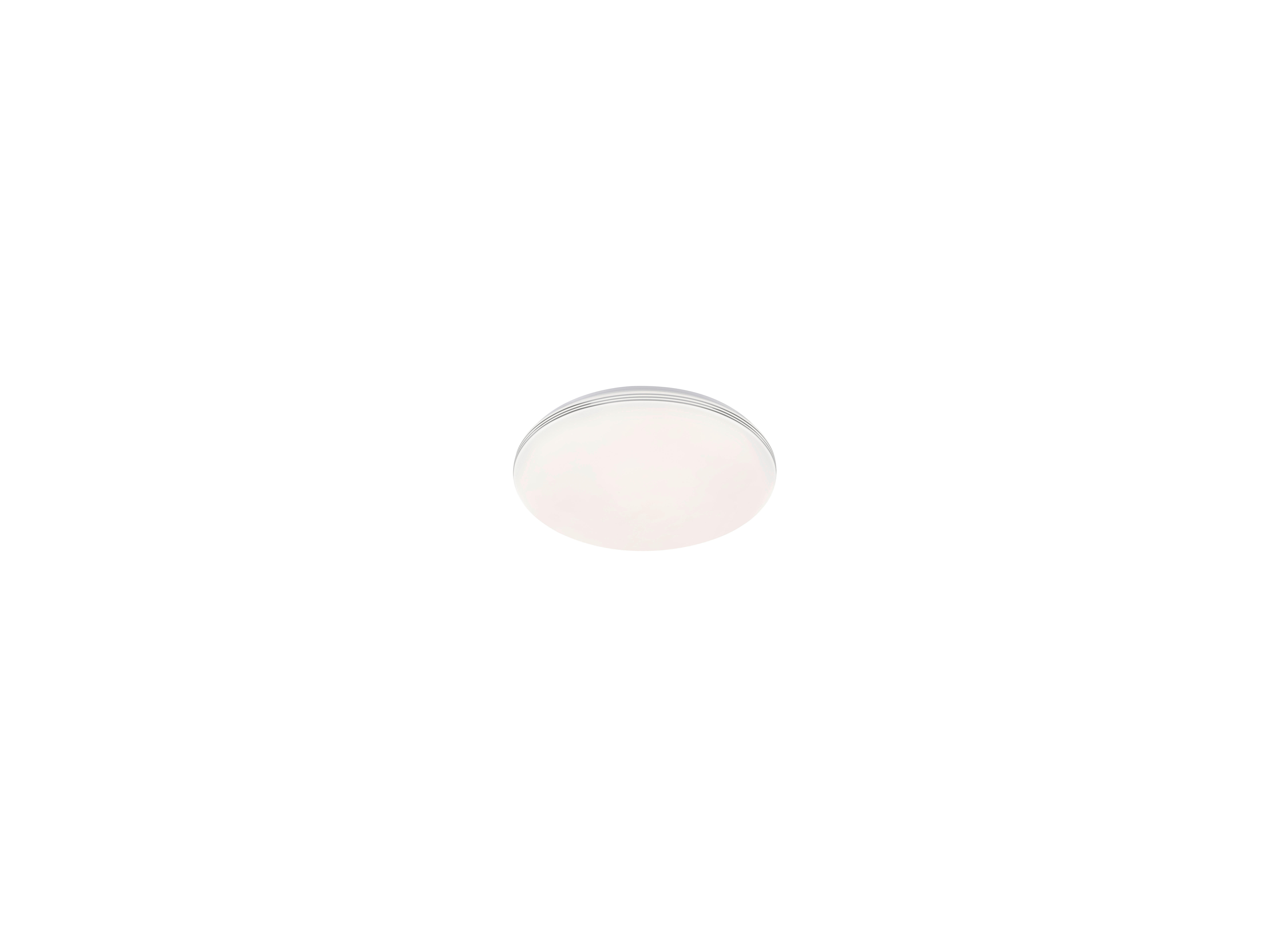 LED-DECKENLEUCHTE   16 cm   - Weiss, Konventionell, Glas (16cm) - Fischer & Honsel