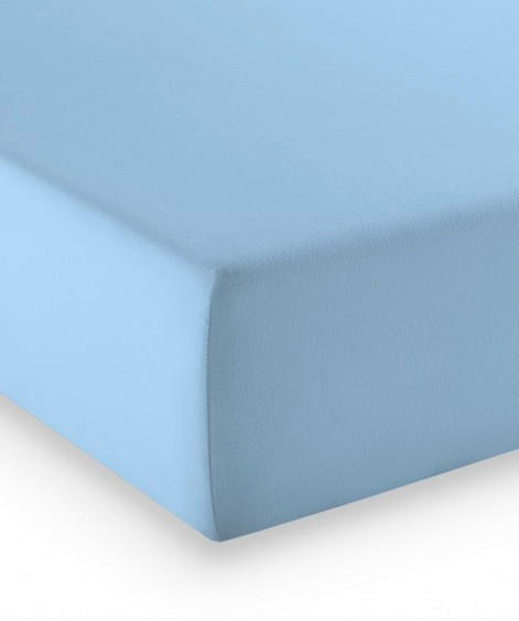 PLAHTA S GUMICOM 120/200 cm  - svijetlo plava, Konvencionalno, tekstil (120/200cm) - Fleuresse