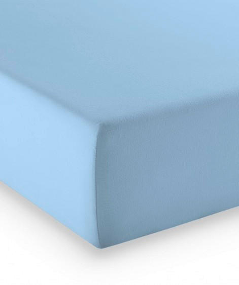 NAPENJALNA RJUHA Elasto Comfort 180/200 cm  - svetlo modra, Konvencionalno, tekstil (180/200cm) - Fleuresse