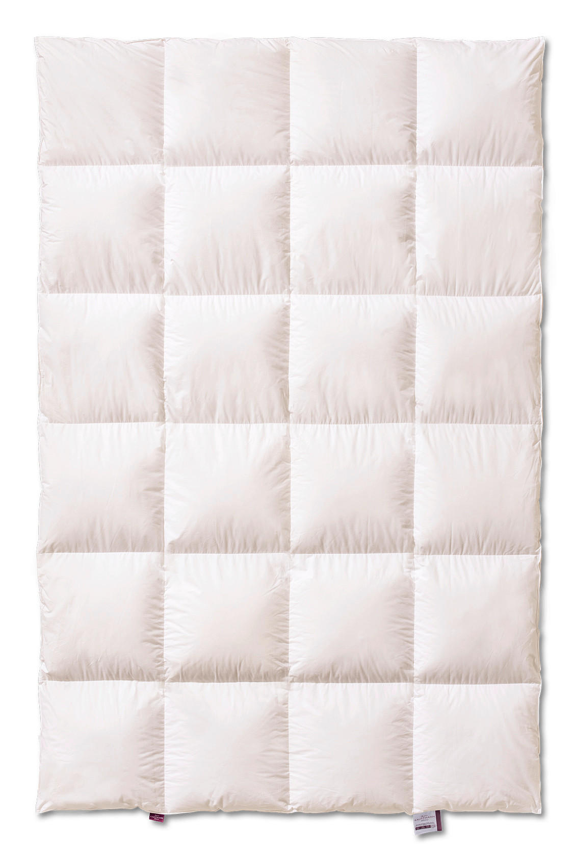 DAUNENDECKE 135/200 cm Superior  - Weiß, Basics, Textil (135/200cm)