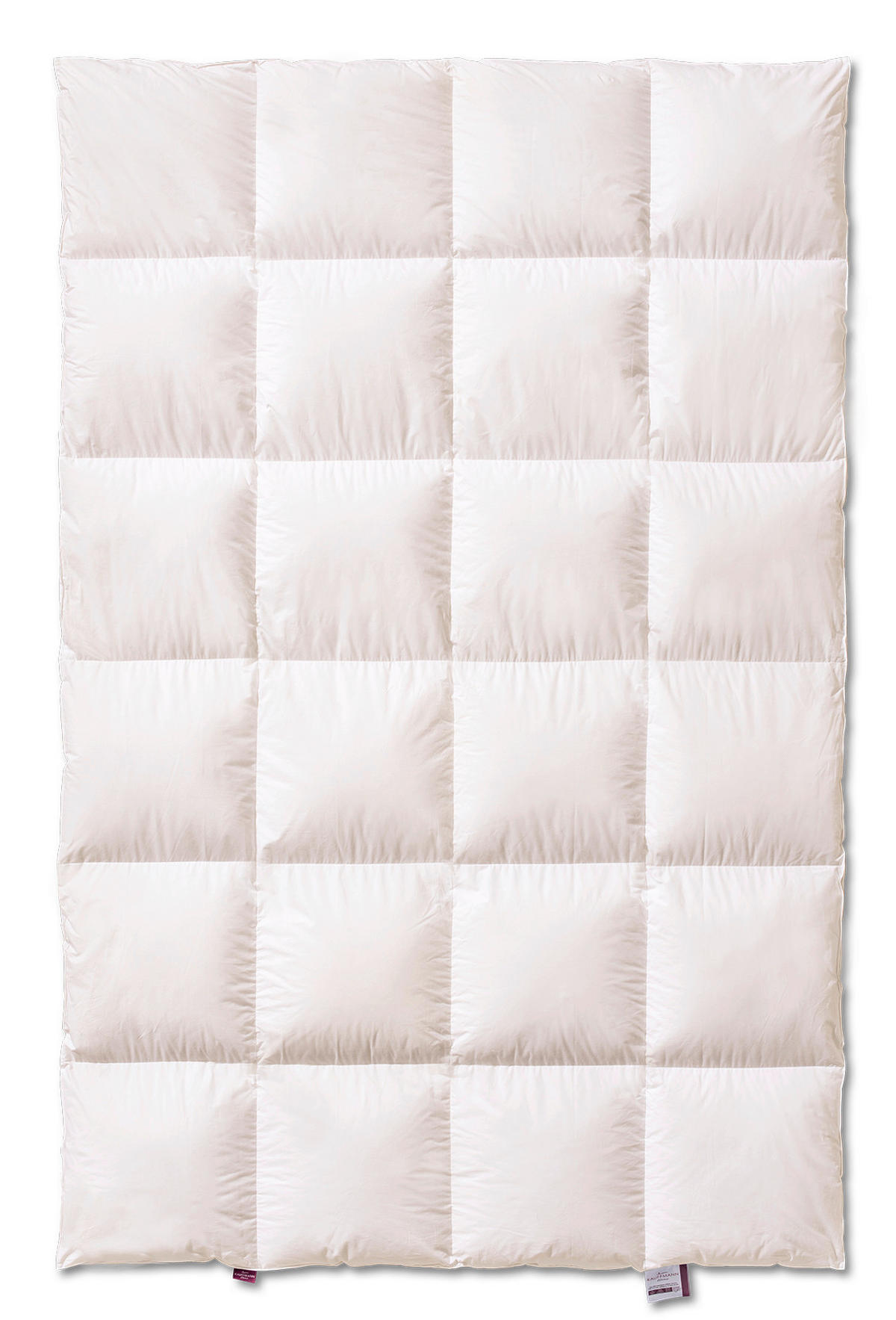 DAUNENDECKE 135/200 cm Superior  - Weiß, Basics, Textil (135/200cm)