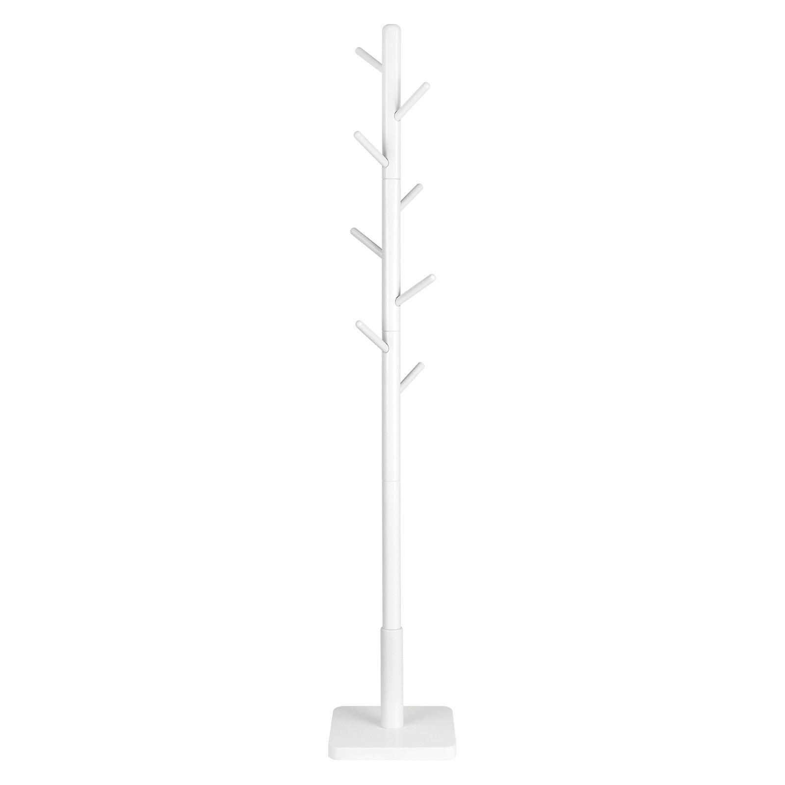 GARDEROBENSTÄNDER in Weiß 30/175/30 cm   - Weiß, Trend, Holzwerkstoff (30/175/30cm) - Boxxx