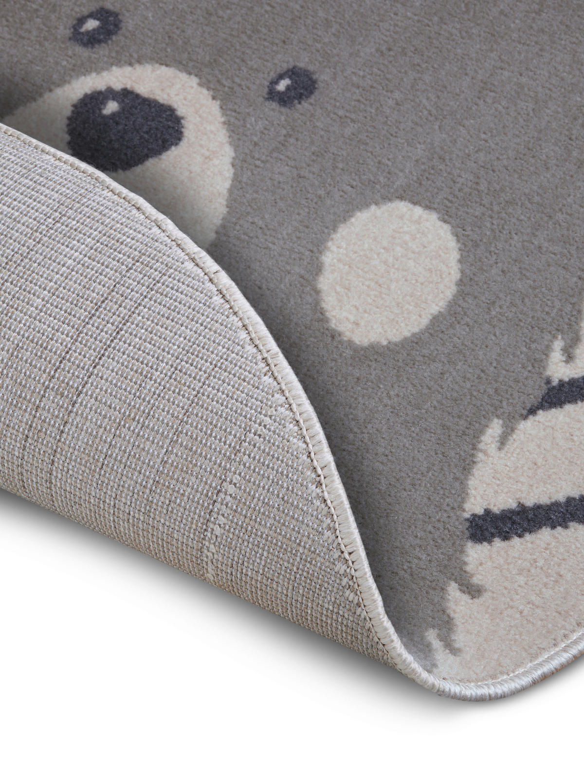 KINDERTEPPICH 100 cm Adventures  - Creme/Grau, Design, Kunststoff/Textil (100cm)