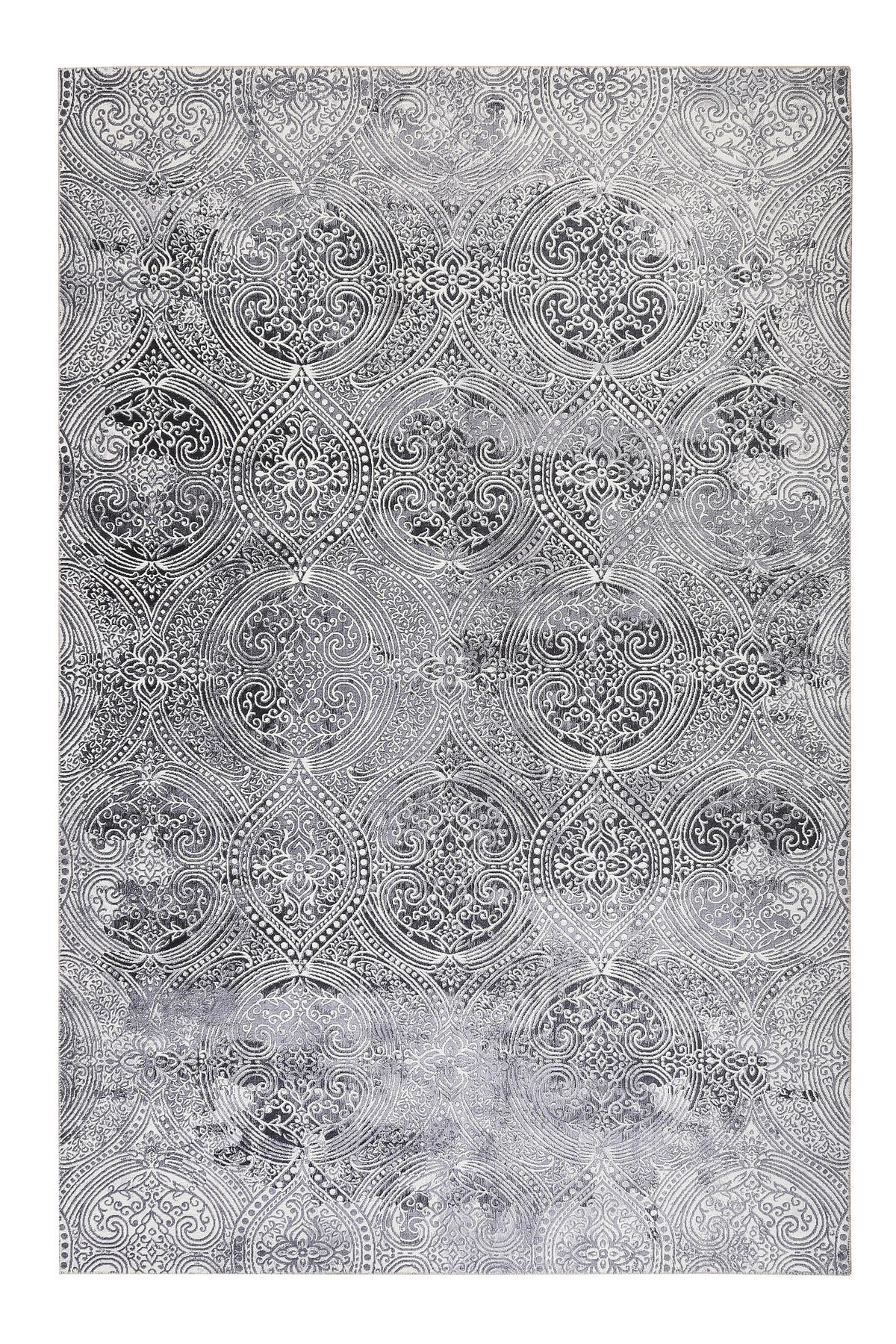 VINTAGE-TEPPICH 160/230 cm Grace Grau  - Grau, Design, Textil (160/230cm) - WECON HOME