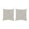 KISSENHÜLLEN-SET FJELLA 40/40 cm  - Creme, Basics, Textil (40/40cm)