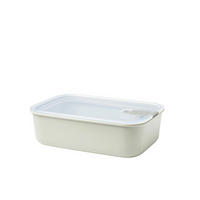 FRISCHHALTEDOSE 1,5 l  - Transparent/Weiß, KONVENTIONELL, Kunststoff (23,8/16,7/7cm) - Mepal