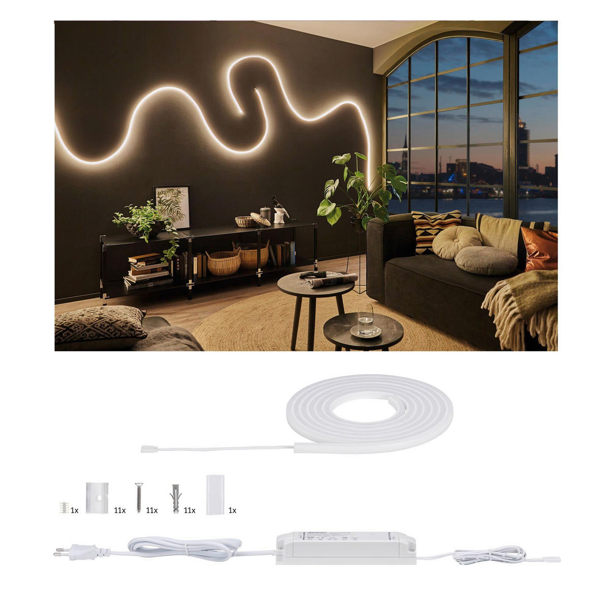 LED-STRIP 300 cm  70963  - Weiß, Basics, Kunststoff (300cm) - Paulmann