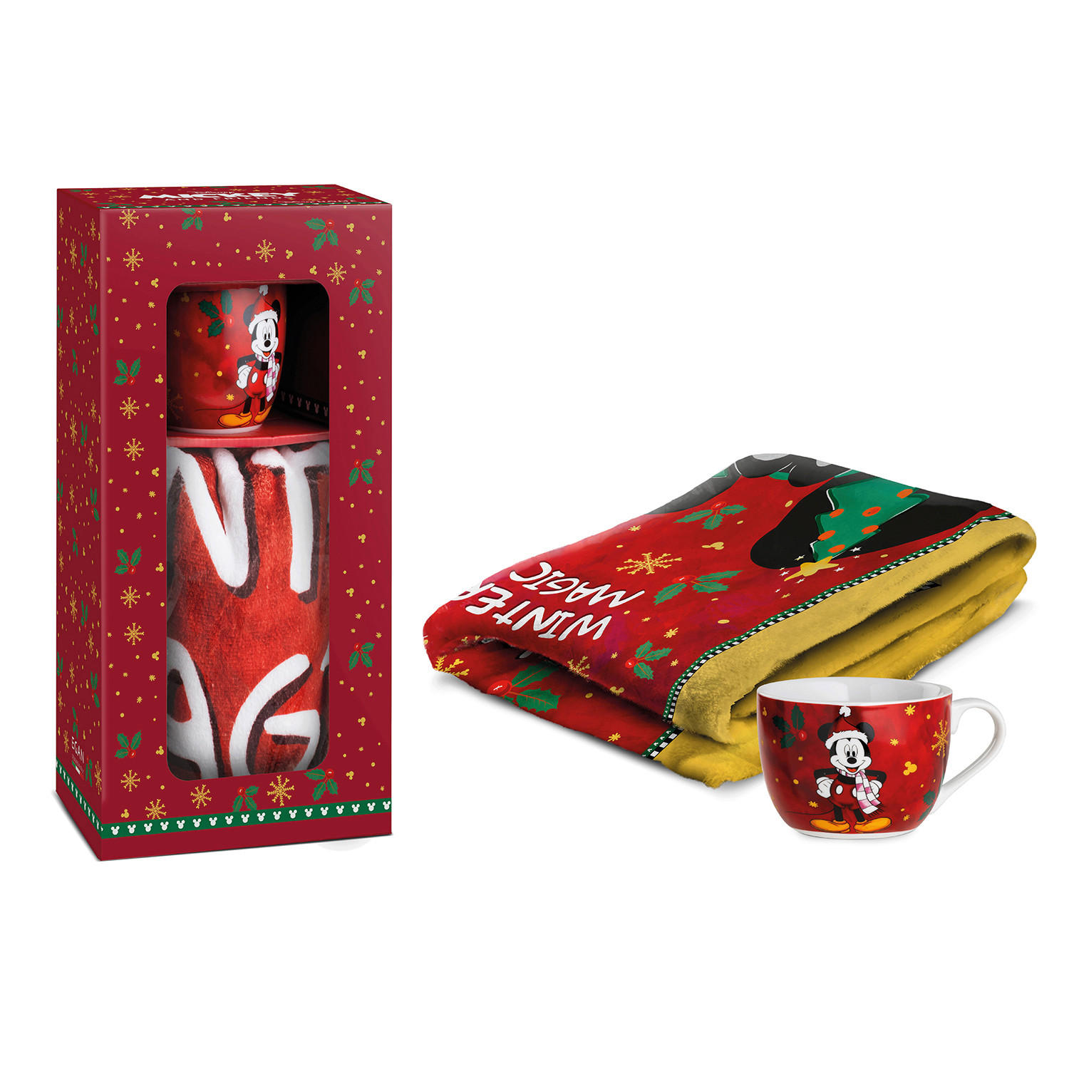 CAPPUCCINOTASSE Disney   520 ml  - Multicolor, LIFESTYLE, Keramik/Textil (21/39,5/14cm) - Disney