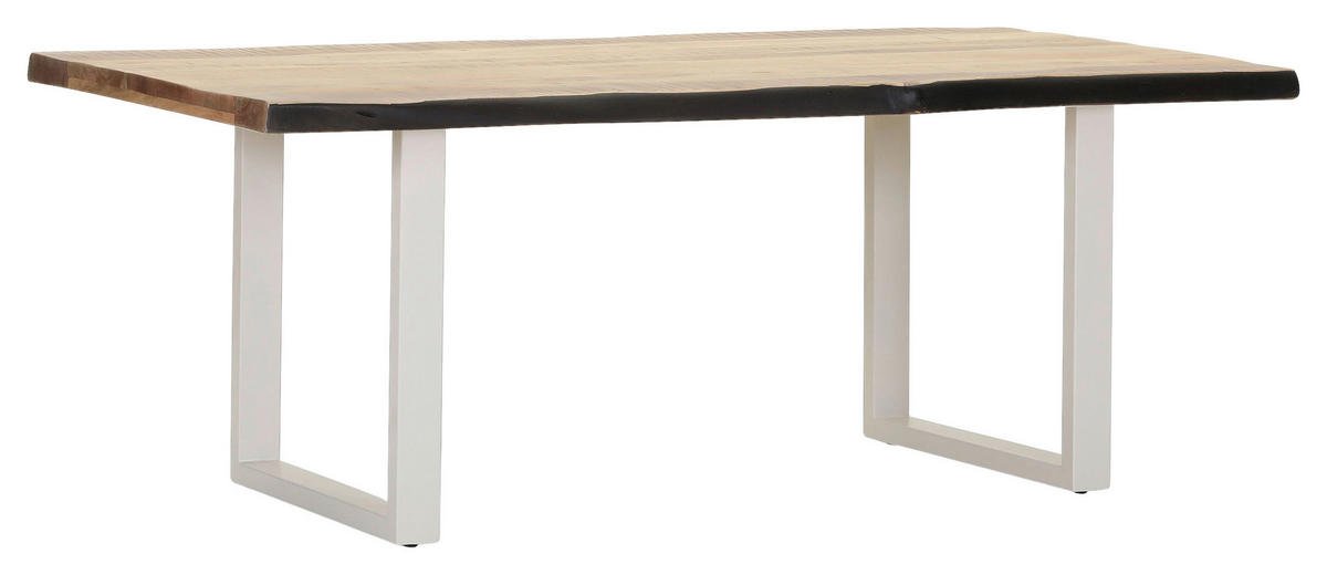 TISCHPLATTE Akaziefarben   - Akaziefarben, Design, Holz (200/100/5cm) - Landscape