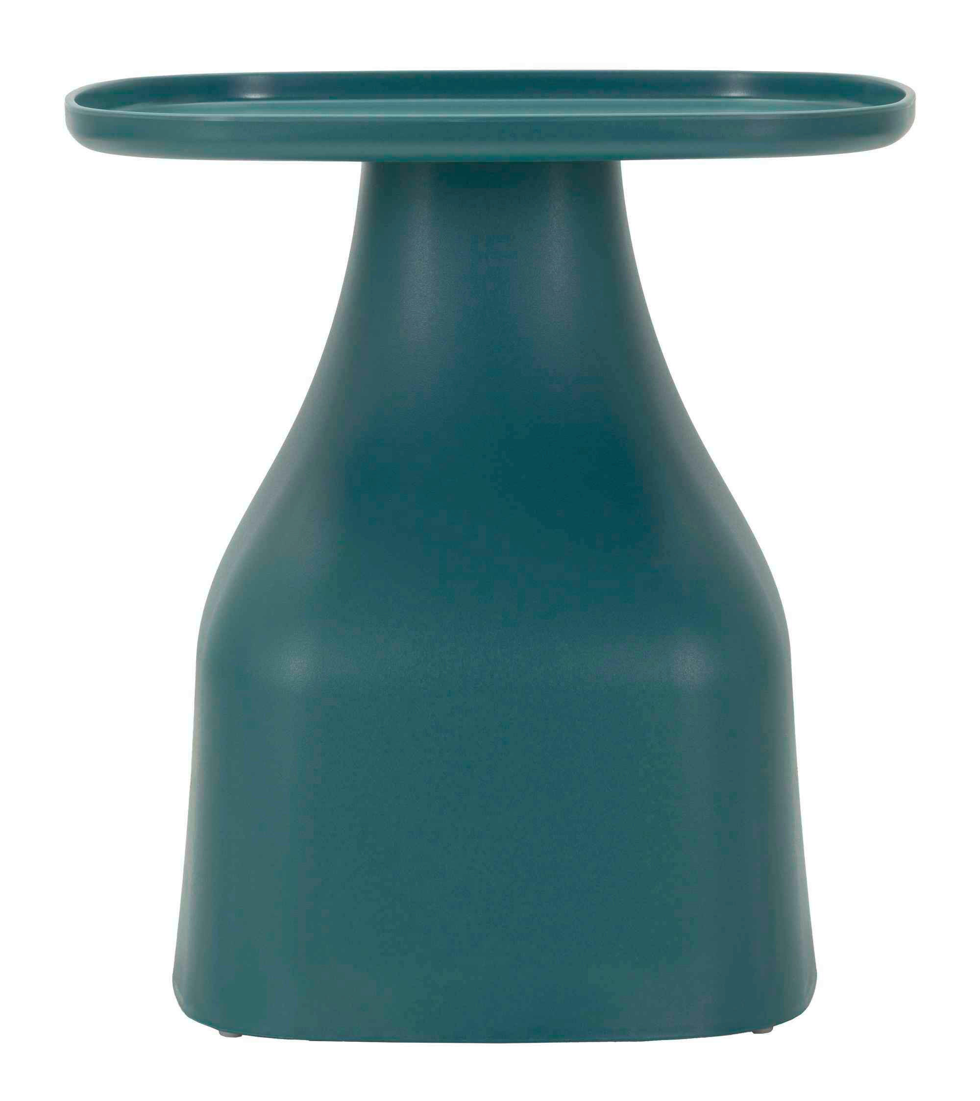 KONFERENČNÍ STOLEK, modrá, plast, 48/50/48 cm