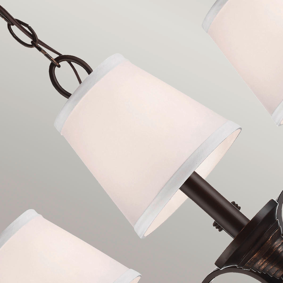 KRONLEUCHTER 55.9 /67.3 cm    - Bronzefarben, Konventionell, Metall (55.9 /67.3cm) - Elstead Lighting