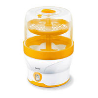 DAMPFSTERILISATOR Baby  - Weiss, Basics (23.6/24.6/23.6cm) - Beurer