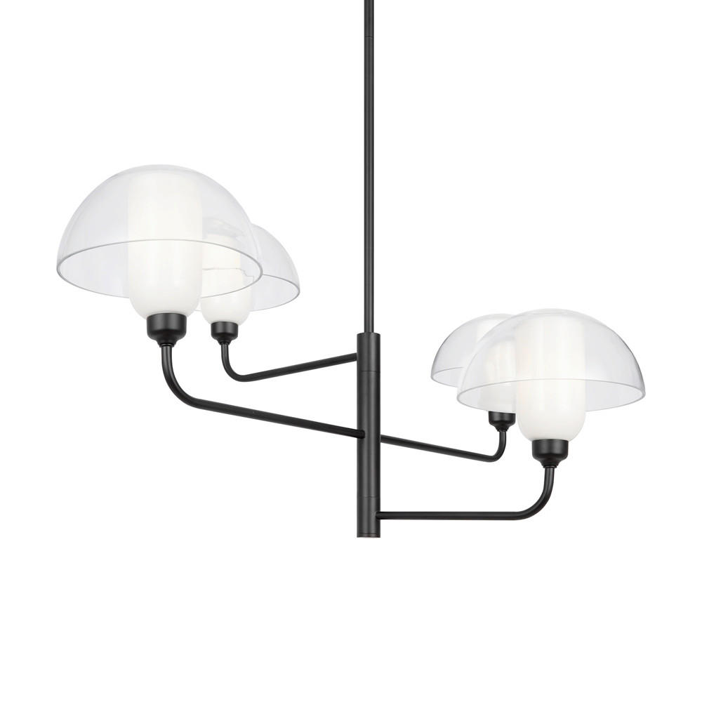 PENDELLAMPA 90,6/76/57,5 cm  - svart, Modern, metall/glas (90,6/76/57,5cm) - MAYTONI