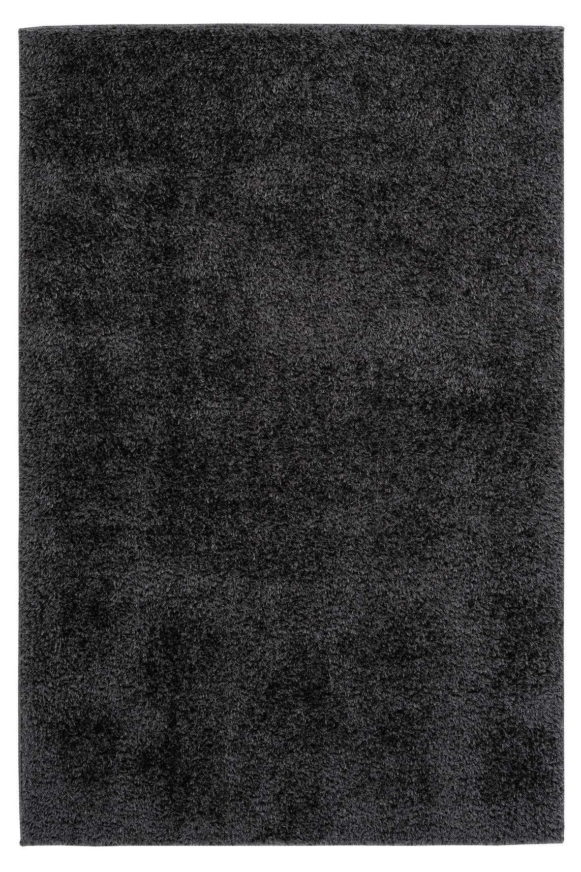 HOCHFLORTEPPICH 60/110 cm  - Graphitfarben, Basics, Textil (60/110cm) - Novel