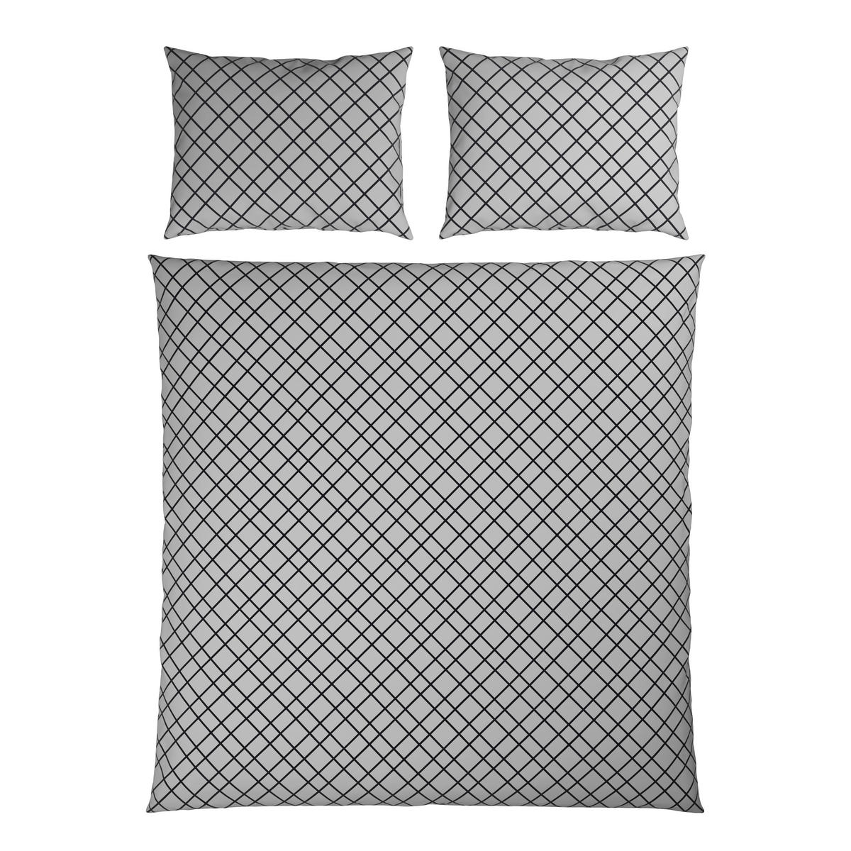 BETTWÄSCHE Flanell 200/210 cm  - Grau, KONVENTIONELL, Textil (200/210cm) - Esposa